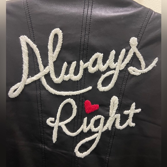 Alice + Olívia Biker Jacket - Picture 7 of 7